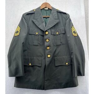Vintage US Military‎ Uniform 1960-70 Reserve National Guard Training Jacket 44 S